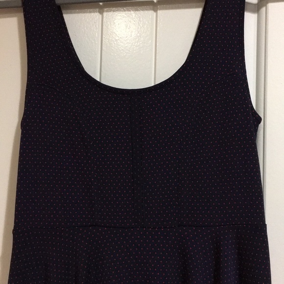 Free People small blue red polka dot dress - Picture 2 of 5